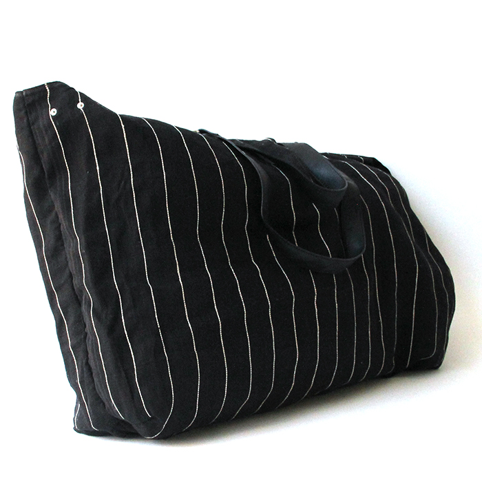 Big bag jute L black