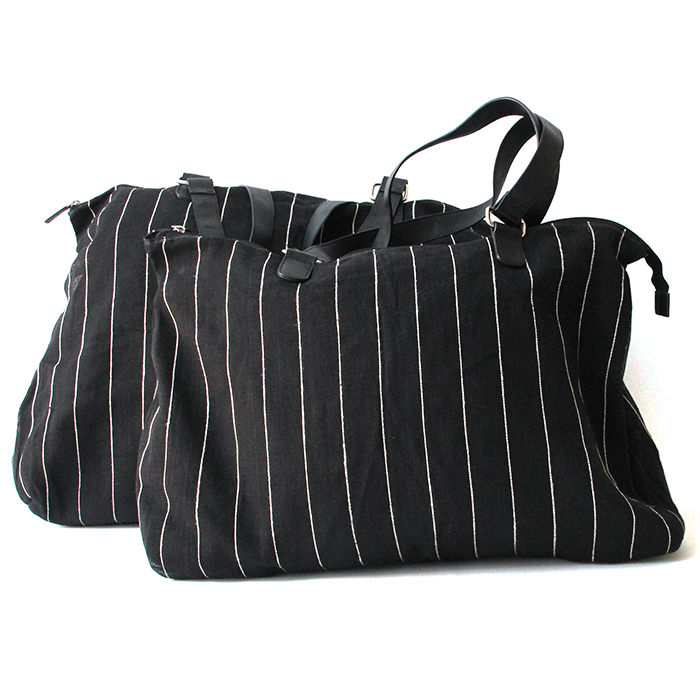 Big bag jute L black